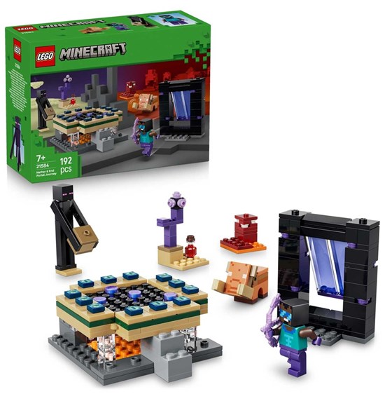 LEGO® Minecraft™ 21584 Nether Journey en End Portal 7+ 