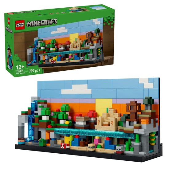 LEGO® Minecraft™ 21589 Minibiomen 797dlg 12+ 