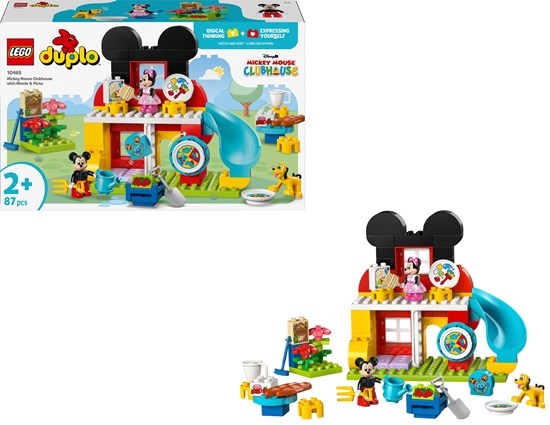 LEGO® DUPLO® 10465 Disney Mickey Mouse Clubhuis met Minnie en Pluto 2+  