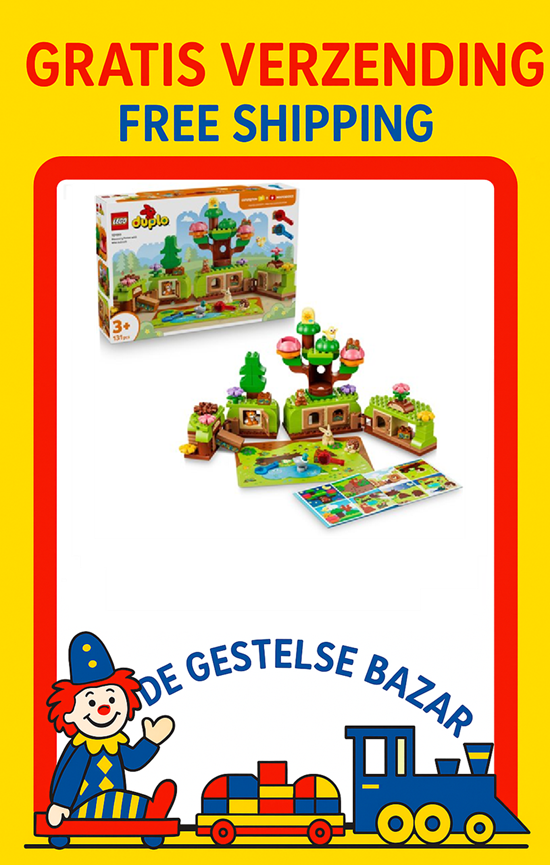 Lego® Duplo® 10480 Bos met Wilde Dieren 131dlg 3+ 