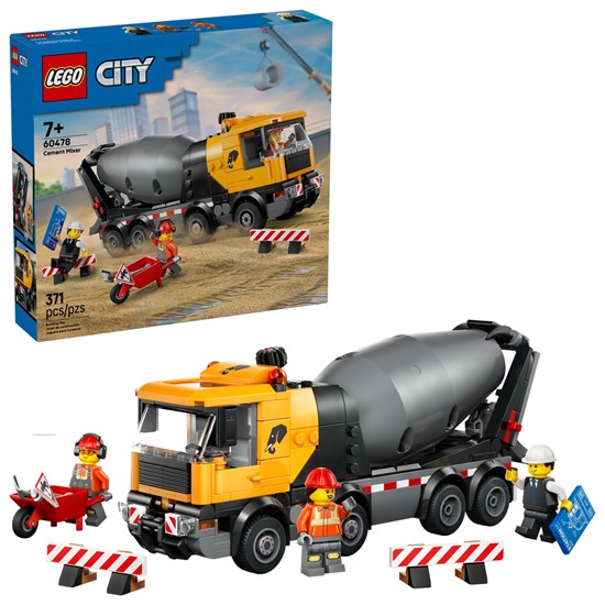 LEGO® City 60478 Cementmolen 7+