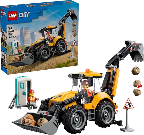 Lego® City 60480 Gele Graafmachine 301dlg 7+ 