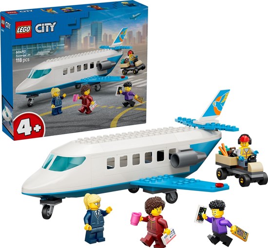 Lego® City 60492 Passagiersvliegtuig 118dlg 4+