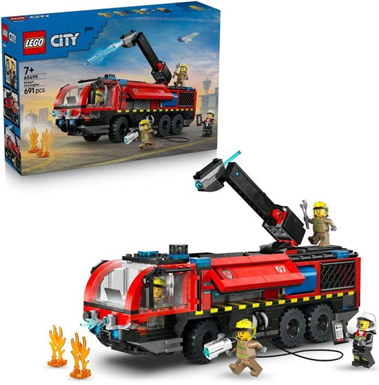 LEGO® City 60499 Luchthaven Brandweerwagen 7+