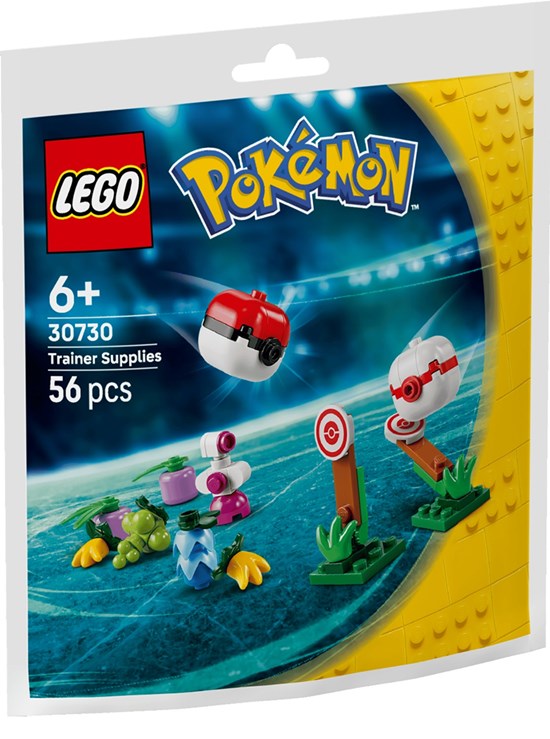 30730 Lego Pokémon Trainer Supplies in Zakje 56dlg 6+ 