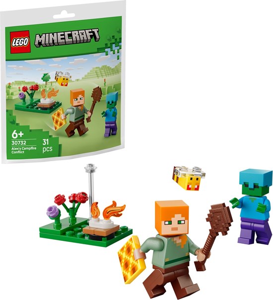 LEGO® MINECRAFT™ 30732 Alex' Kampvuurontmoeting 