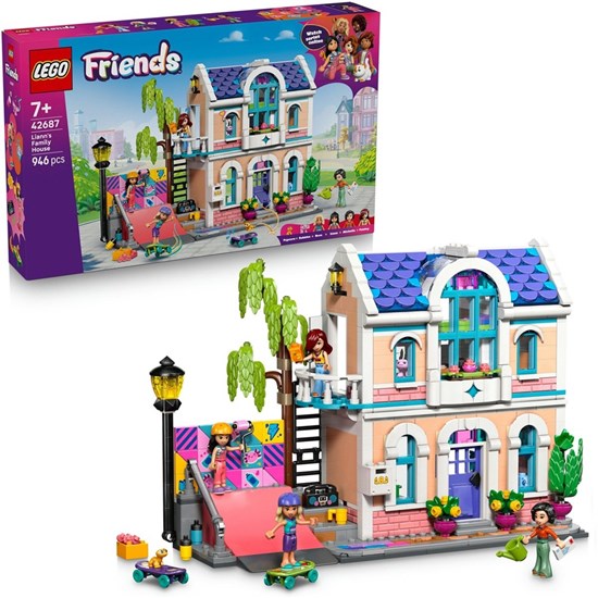 LEGO® Friends 42687 Lianns Familiehuis 946dlg 7+