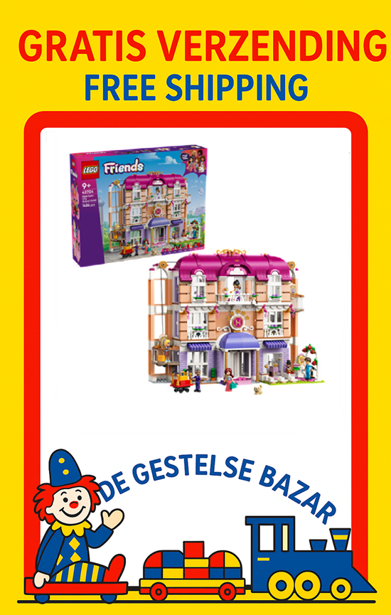 Lego® Friends 42704 Het Grand Hotel van Heartlake City 1406dlg 9+  