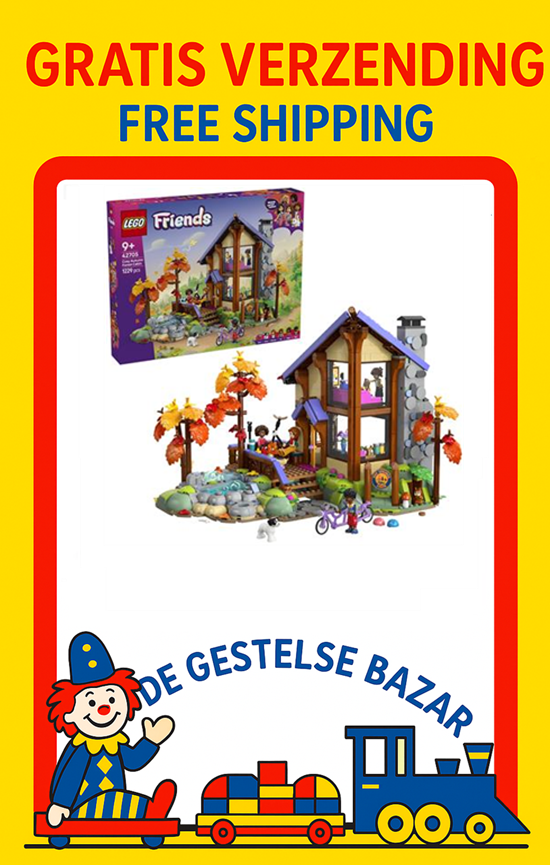 Lego® Friends 42705 Gezellige Hut in het Herfstbos 1229dlg 9+ 
