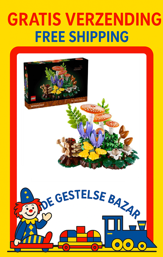 Lego® Botanicals11505 Bos Paddestoelen 806dlg 18+ 
