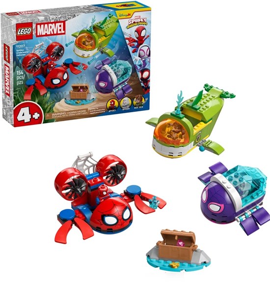LEGO® Spidey 11207 Spidey: Onderwatervoertuigen 4+
