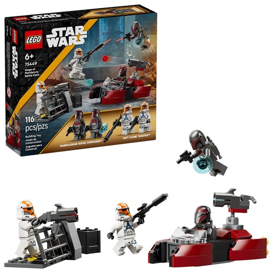 LEGO® Star Wars™ 75449 Belegering van Mandalore Gevechtspakket 6+ 