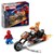 LEGO® Marvel Super Heroes™ 76335 Spider-Man vs. Ghost Rider op zijn Motor 