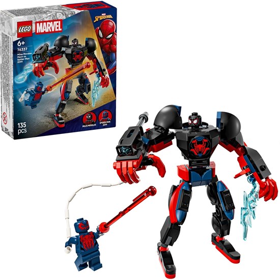 LEGO® Marvel Super Heroes™ 76337 Miles Morales Mech vs. Spider-Man 2099 135dlg 6+ 