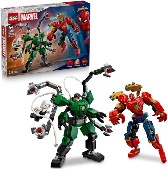 LEGO® Marvel Super Heroes™ 76338 Mech Duel Spider-Man vs. Doc Ock 6+ 
