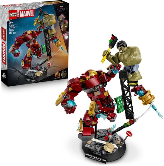 LEGO® Marvel Super Heroes™ 76343 Ultieme strijd: Hulkbuster vs. Hulk 9+ 