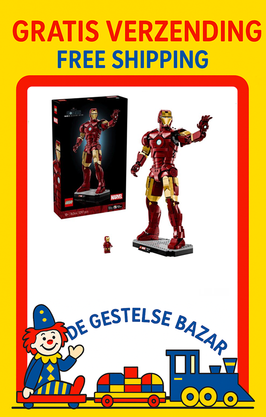LEGO® Marvel Super Heroes™ 76344 Iron Man Mark 3 Verzameleditie 18+ 