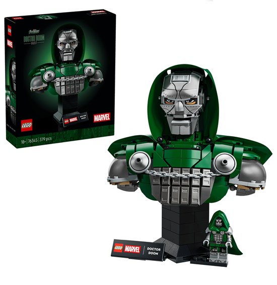 Lego® Marvel Superhelden™ 76345 Docter Doom Buste 379 18+ 