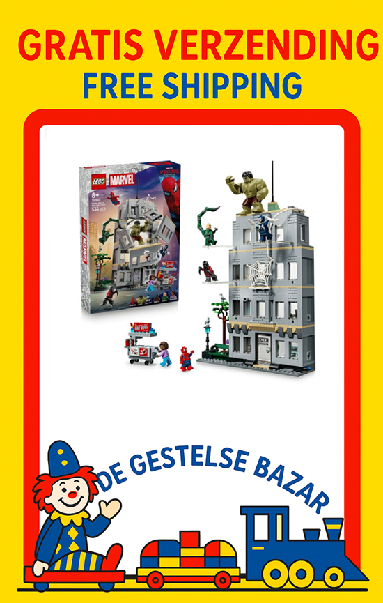 Lego® Marvel Superhelden™ 76350 Spiderman vs Hulk Ultieme Confrontatie 534dlg 8+ 