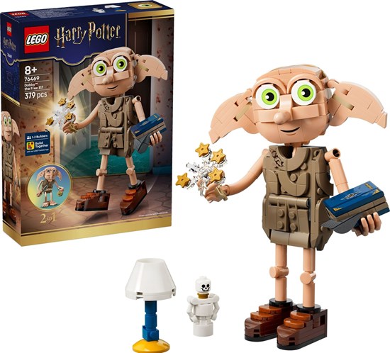 Lego® Harry Potter™ 76469 Dobby de Vrije Elf 379dlg 8+ 