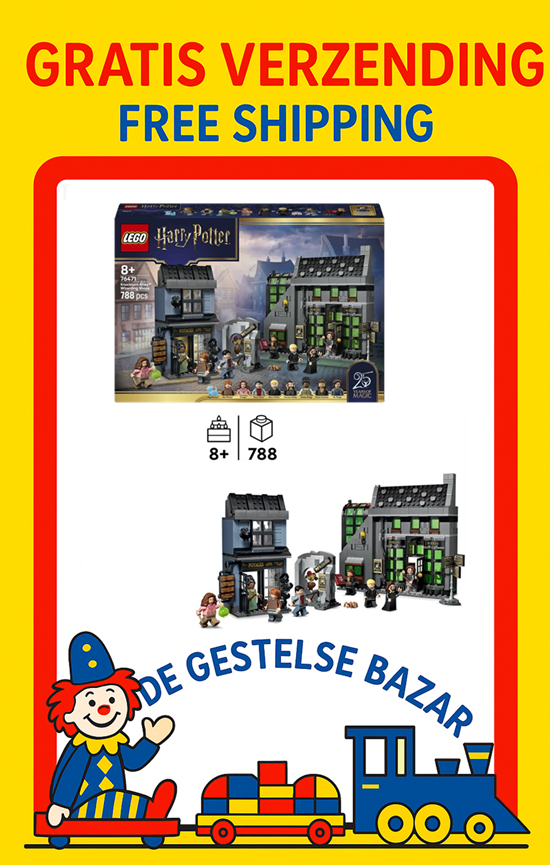 Lego® Harry Potter™ 76471 Tovenaarswinkels in de Wegisweg 788dlg 8+ 