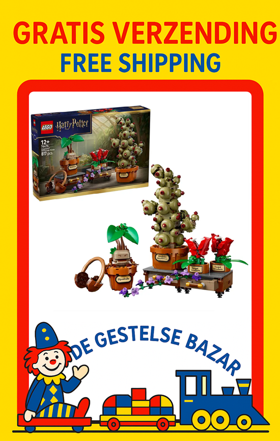 Lego® Harry Potter™ 76474 Zweinstein™ Kasteel: Kruidenkunde Planten 817dlg 12+ 