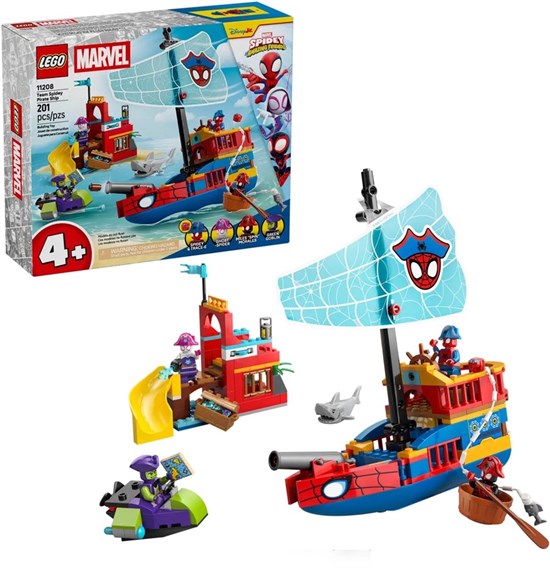 LEGO® Spidey 11208 Spidey's Team Piratenschip 4+