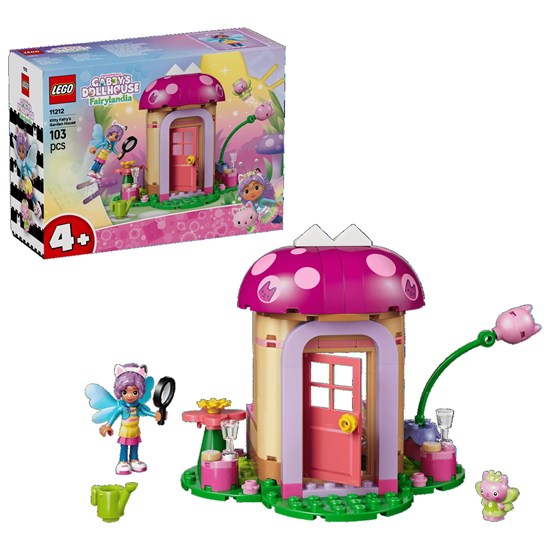 Lego® Gabby's Dollhouse 11212 Kitty Fee's Tuinhuisje 103dlg 4+  