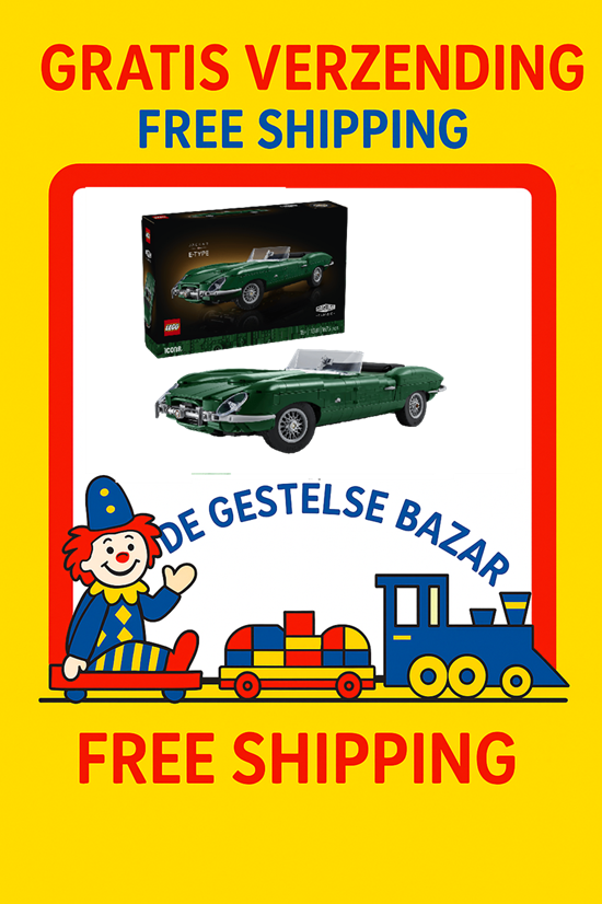 Lego® Icons 11381 Jaguar E-Type 1673dlg 18+ 