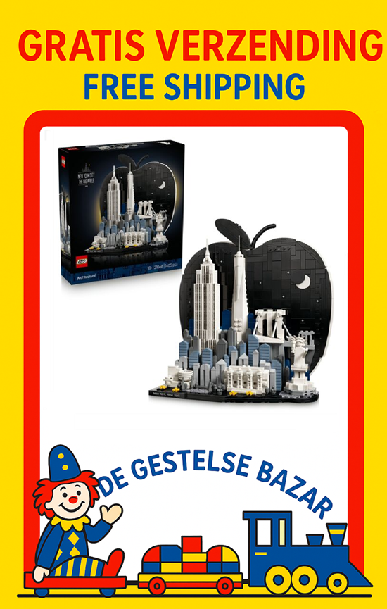 Lego® Architecture 21066 New York the Big Apple 1465dlg 18+ 