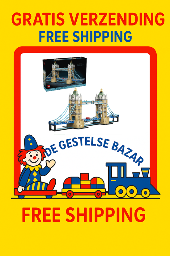 Lego® Architecture 21067 Tower Bridge of London 3745dlg 18+ 