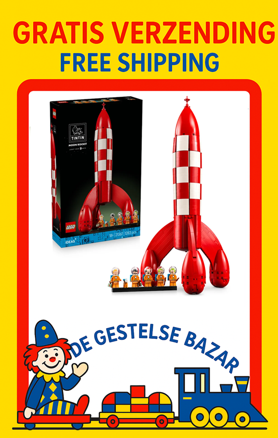 21367 Lego® Ideeën Kuifje de Maanraket van Tintin® 1283dlg 18+ 