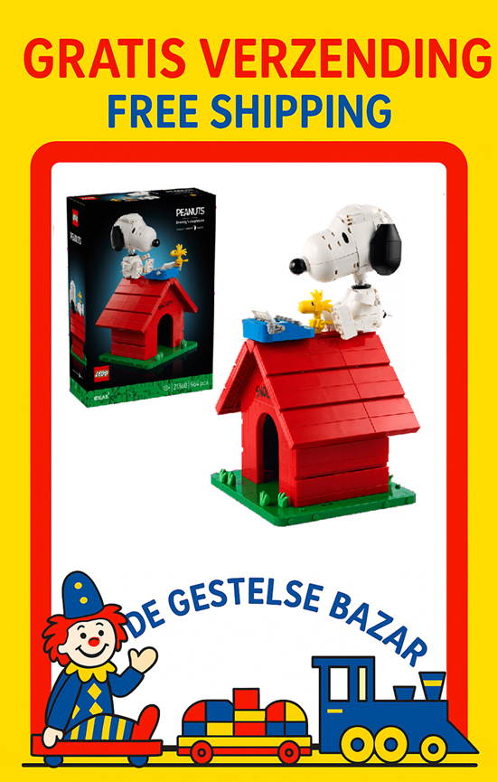 Lego® Ideas 21368 Peanuts Snoopy's Hondenhok 964dlg 18+ 