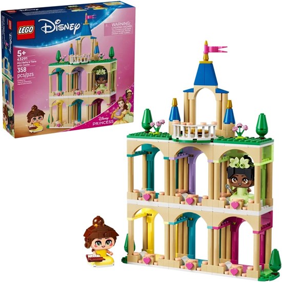 LEGO® Disney Princess 43291 Miniprinsessen Belle en Tiana met Hun Schoolspullen 5+