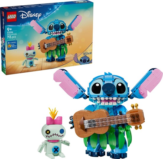 Lego® Disney Princess 43296 Stitch en Scrump 713dlg 9+ 