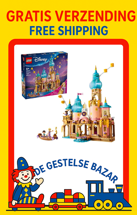 Lego® Disney Princess 43297 Kasteel van Rapunzel 676dlg 6+ 