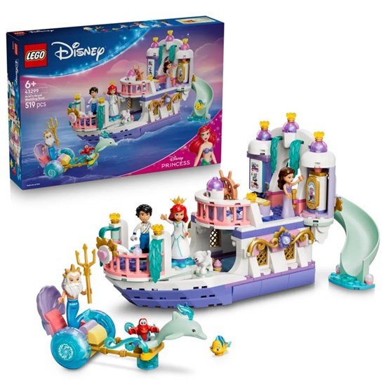 Lego® Disney Princess 43299 Ariels Koninklijke Trouwboot 519dlg 6+ 