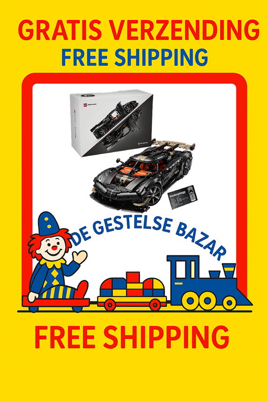 Lego® Technic 42232 Koenigsegg Sadair’s Spear 