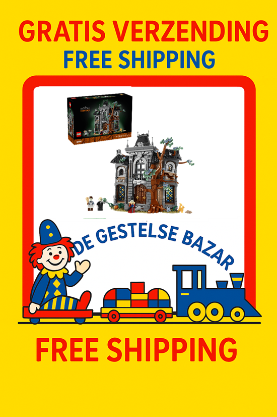 Lego® Icons 76788 Spookhuis Nimmermeer Academie 890dlg 10+ 
