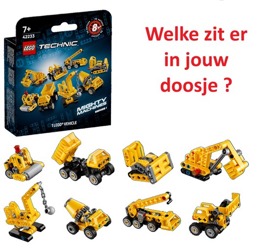 Lego® Technic 42233 Graafmachine 7+