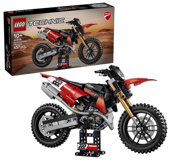 Lego® Technic 42238 Ducati Desmo 450 MX Factory Motor 457dlg 10+ 