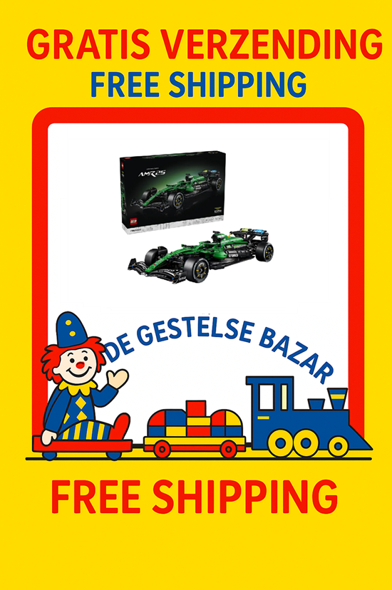 Lego® Technic 42240 F1 Aston Martin Aramco AMR 25 1547dlg 18+ 
