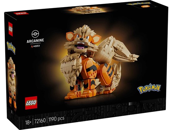 Lego® Pokémon 72160 Arcanine 1190dlg 18+