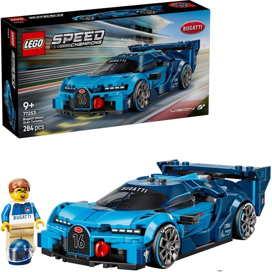 LEGO® Speed ​​Champions 77253 Bugatti Vision GT Hypersportwagen 9+ 