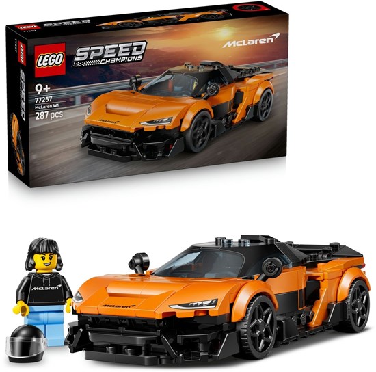 LEGO® Speed ​​Champions 77257 McLaren W1 Oranje/Zwart 9+ 