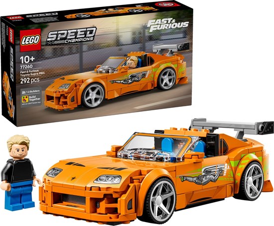Lego® Speed ​​Champions 77260 the Fast and the Furious Toyota Supra MK4  292dlg 10+ 