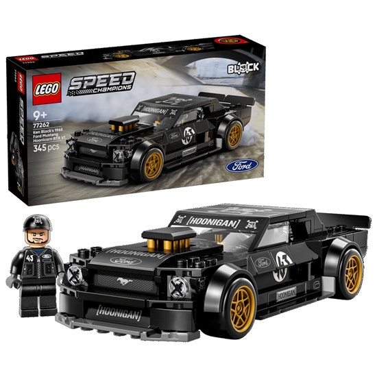 Lego® Speed ​​Champions 77262 Ken Block's 1965 Ford Mustang Hoonicorn V1 345dlg 9+  