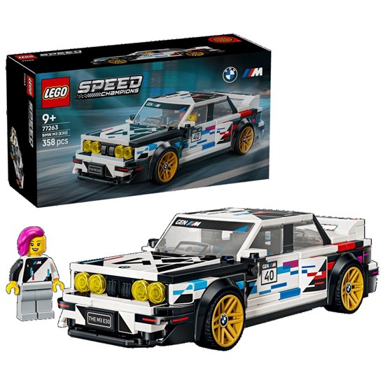Lego® Speed Champions 77263 BMW M3 (E 30) 358dlg 8+ 