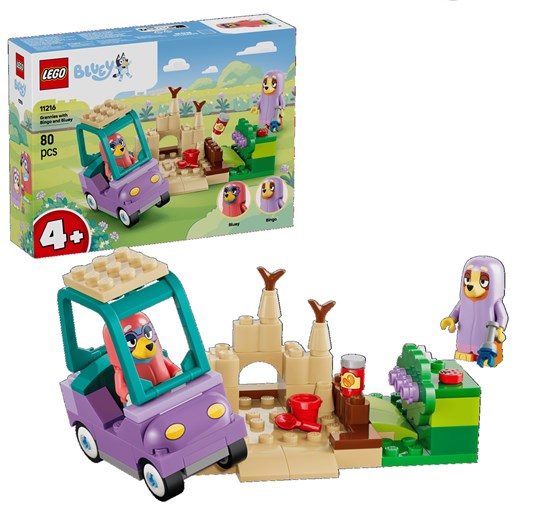 Lego® Bluey 11216 Oma met Bingo en Bluey 80dlg 4+ 