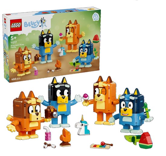 Lego® Blueys 11217 Familie uit Lego Stenen 466dlg 5+ 